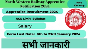 RRC NWR Apprentice Vacancy 2024