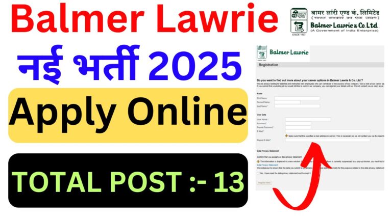 Balmer Lawrie Vacancy 2025