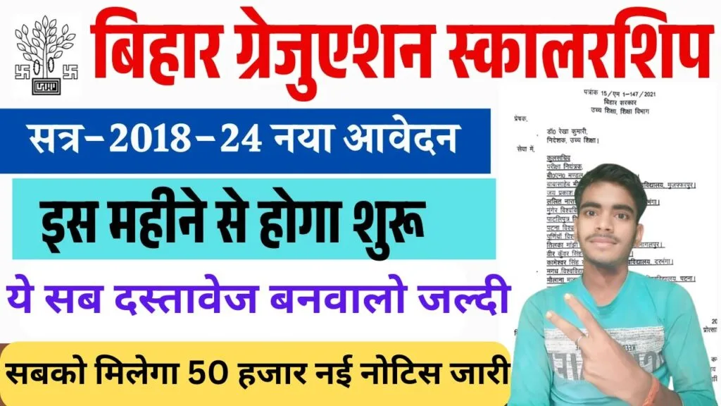 बिहार स्नातक छात्रवृत्ति 2025 विस्तृत जानकारी-Bihar Snatak Pass 50000 Student List (New Portal) 4 Bihar Graduation Scholarship 2025