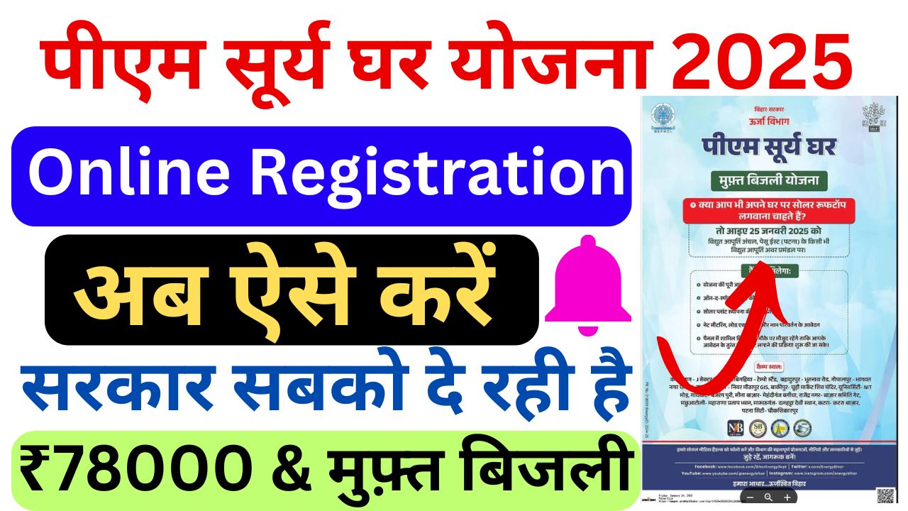 pm surya ghar yojana online apply 2025