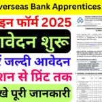 IOB Apprentice Recruitment 2025