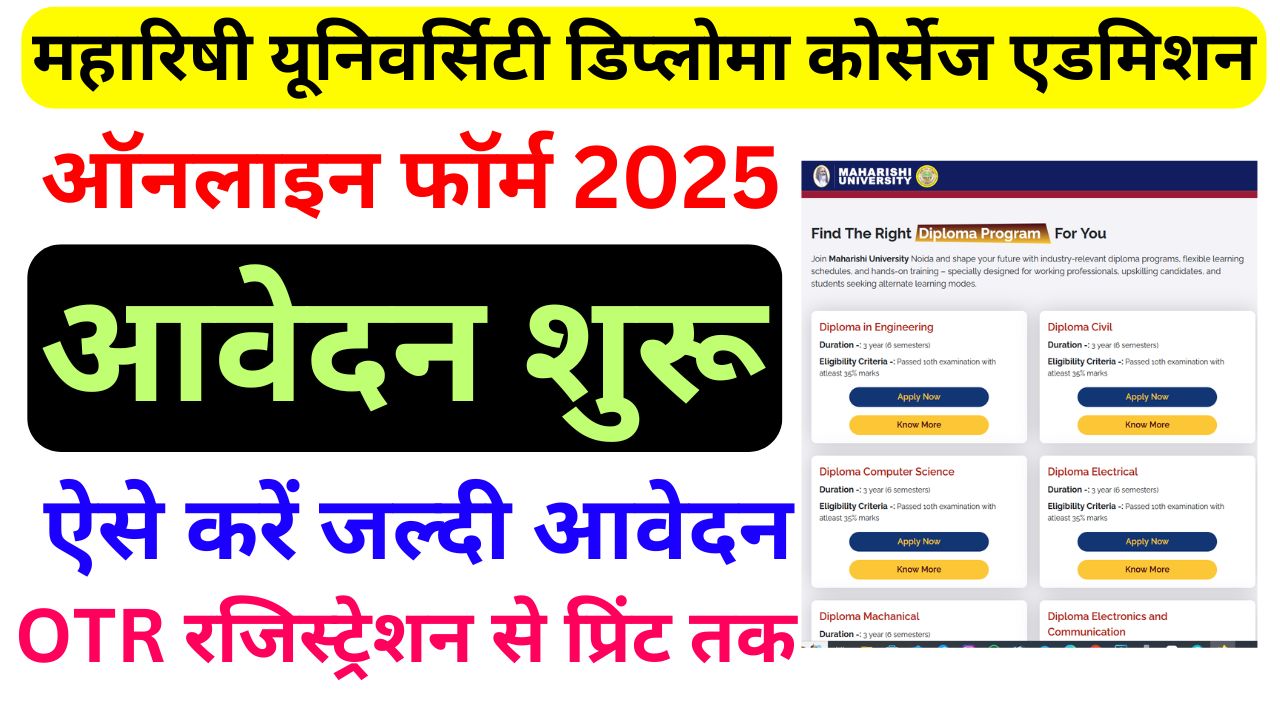 MUIT Diploma Admissions 2025