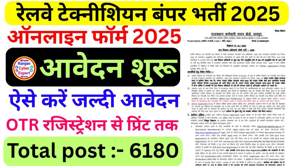 Railway Technician Recruitment 2025