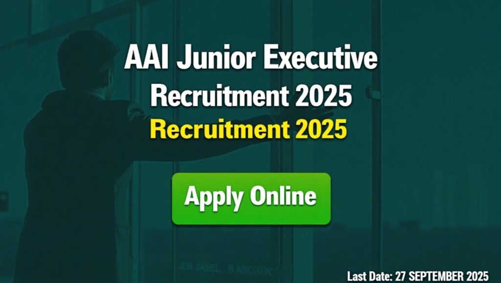 AAI Junior Executive Recruitment 2025