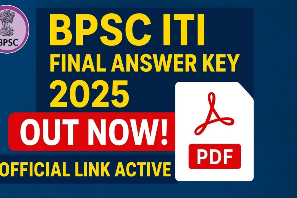 BPSC Answer Key 2025 Official Website