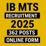 IB MTS Vacancy 2025