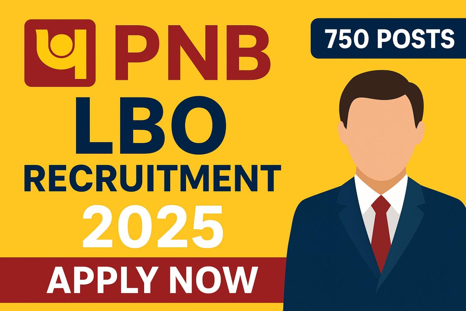 PNB Bank LBO Vacancy 2025