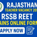Rajasthan Primary Upper Teacher Bharti 2025