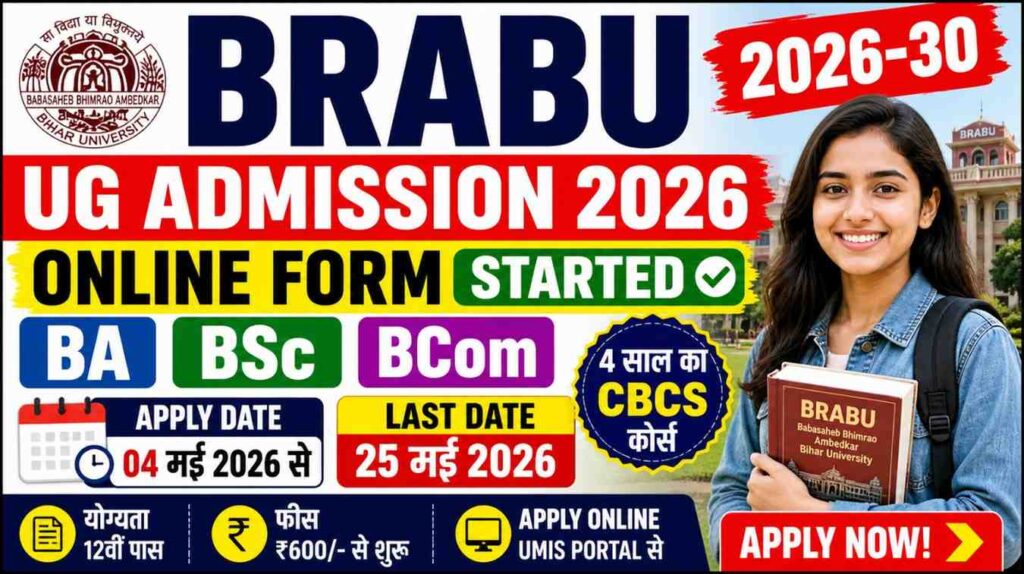 BRABU UG Admission 2026