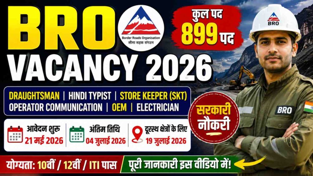 BRO Vacancy 2026