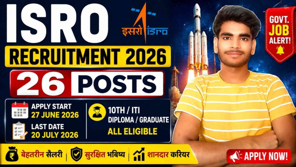 ISRO ISTRAC Various Post Vacancy 2026
