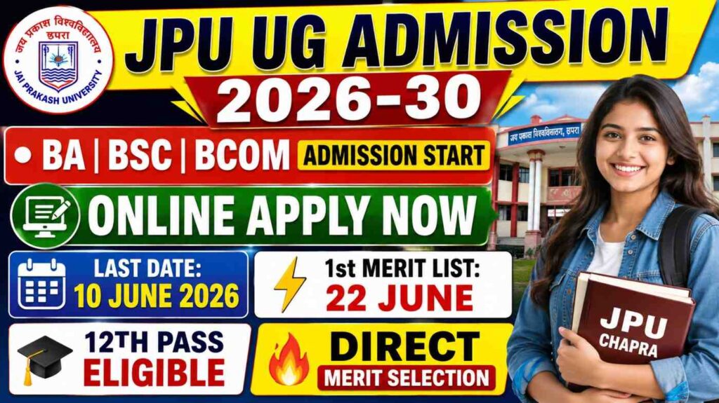 JPU UG Admission 2026