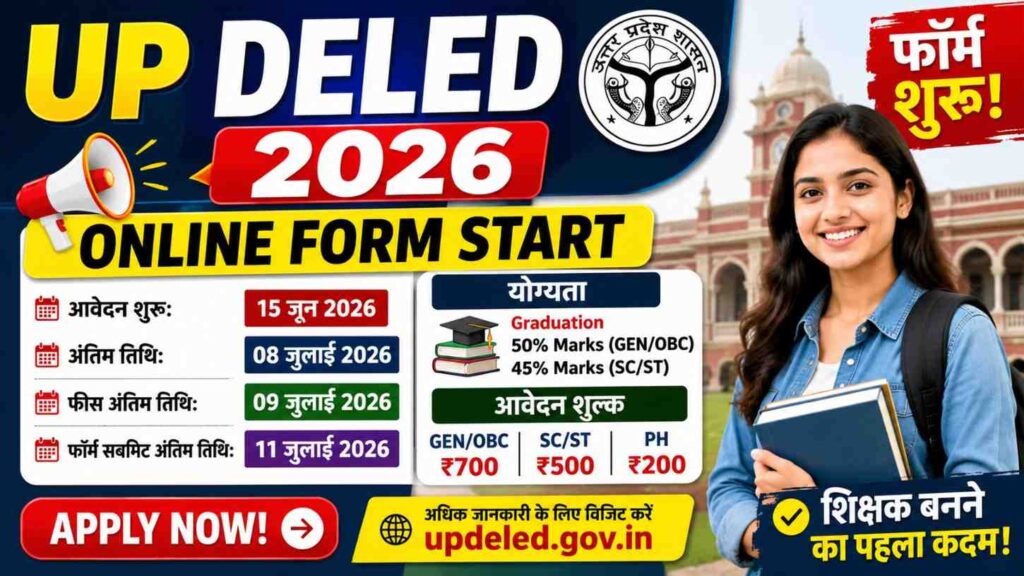 UP DELEd Online Form 2026