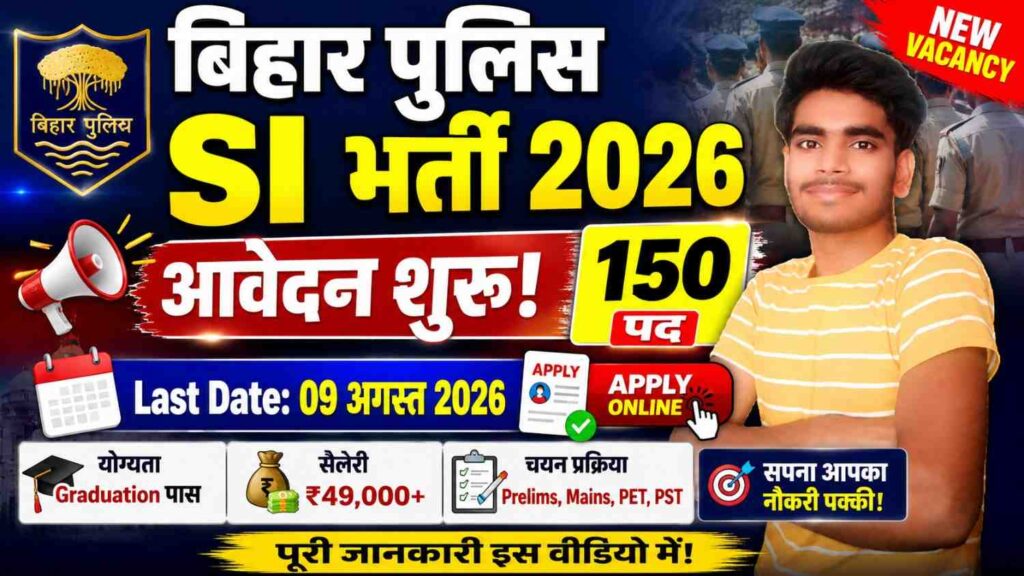 Bihar Police SI Vacancy 2026
