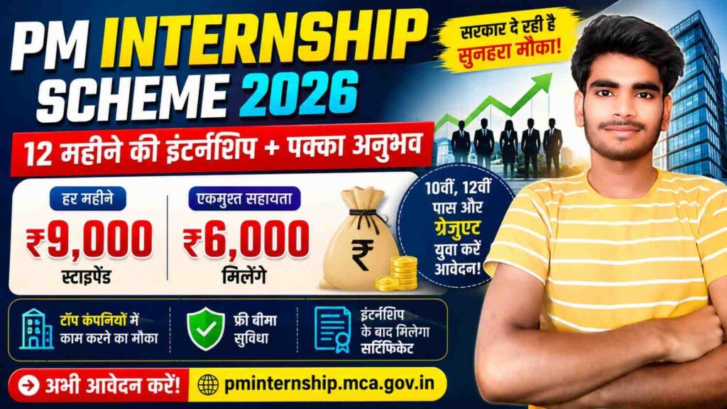 PM Internship Scheme 2026