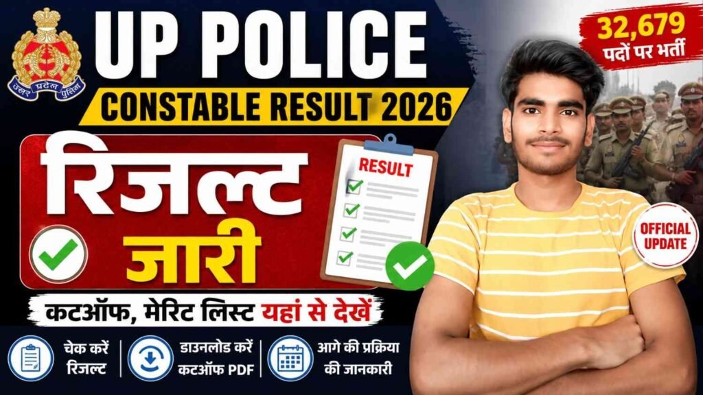 UP Police Constable Result 2026