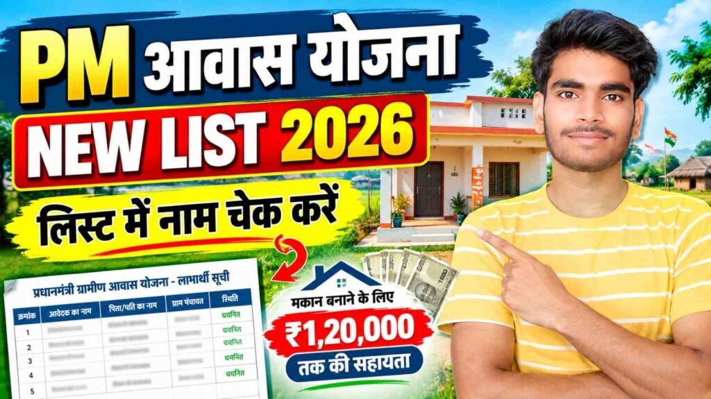 PM Awas Yojana New List 2026