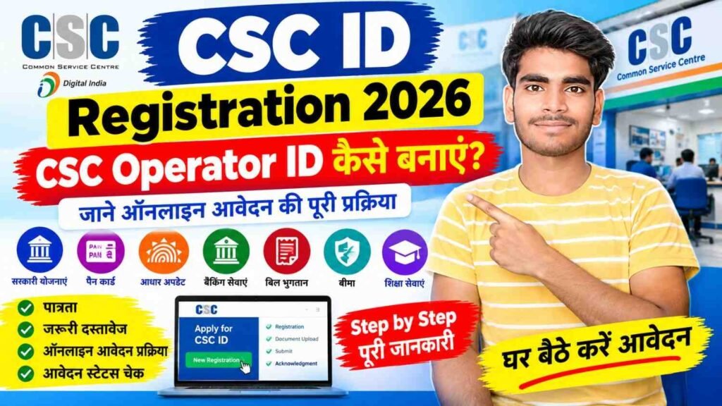 CSC ID Registration 2026