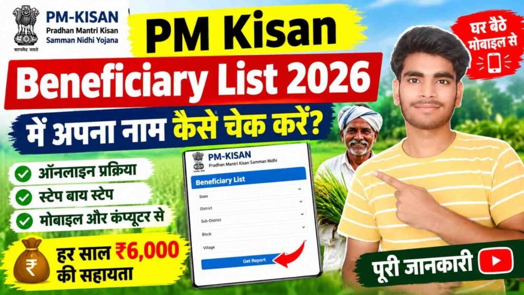 PM Kisan Beneficiary List 2026