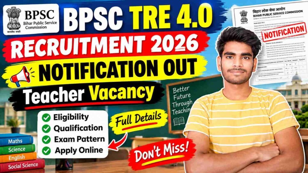 Teacher Recruitment Examination (TRE) 4.0